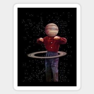 Saturn kid Sticker